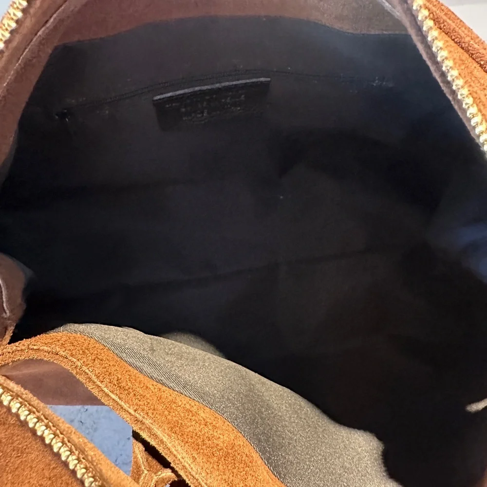 Brown Suede Bag by Mad Bags - Picture 3 of 4